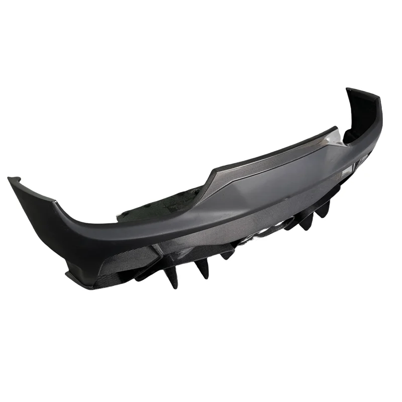 Upgraded versionHalf Carbon Fiber Car Rear Bumper for Ferrari 458 Upgrade V Style Rear Diffuser