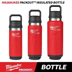 Milwaukee PACKOUT™ Insulated Bottle With Chug Lid MILWAUKEE Tools 48-22-8382R 48-22-8396R 48-22-8397R