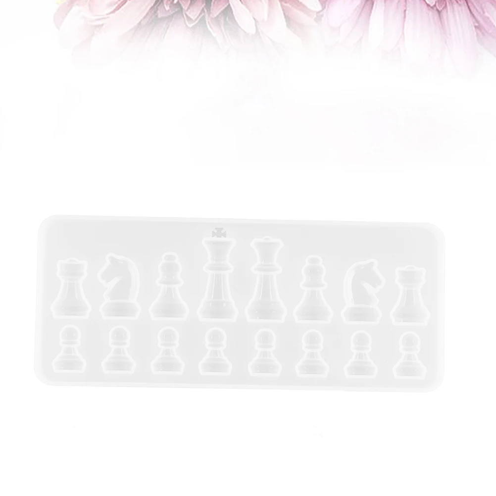 

Cute Chess Silicone Creative Handmade Craft Decoration Eco-Friendly Durable For Diy Projects Crystal Resin Crafts Jewelry Making
