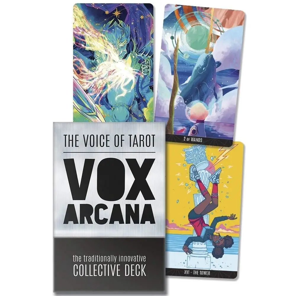 

10.3*6cm Vox Arcana Tarot Cards English Version Divination Tarot Deck Entertainment Party 78 Pcs Cards