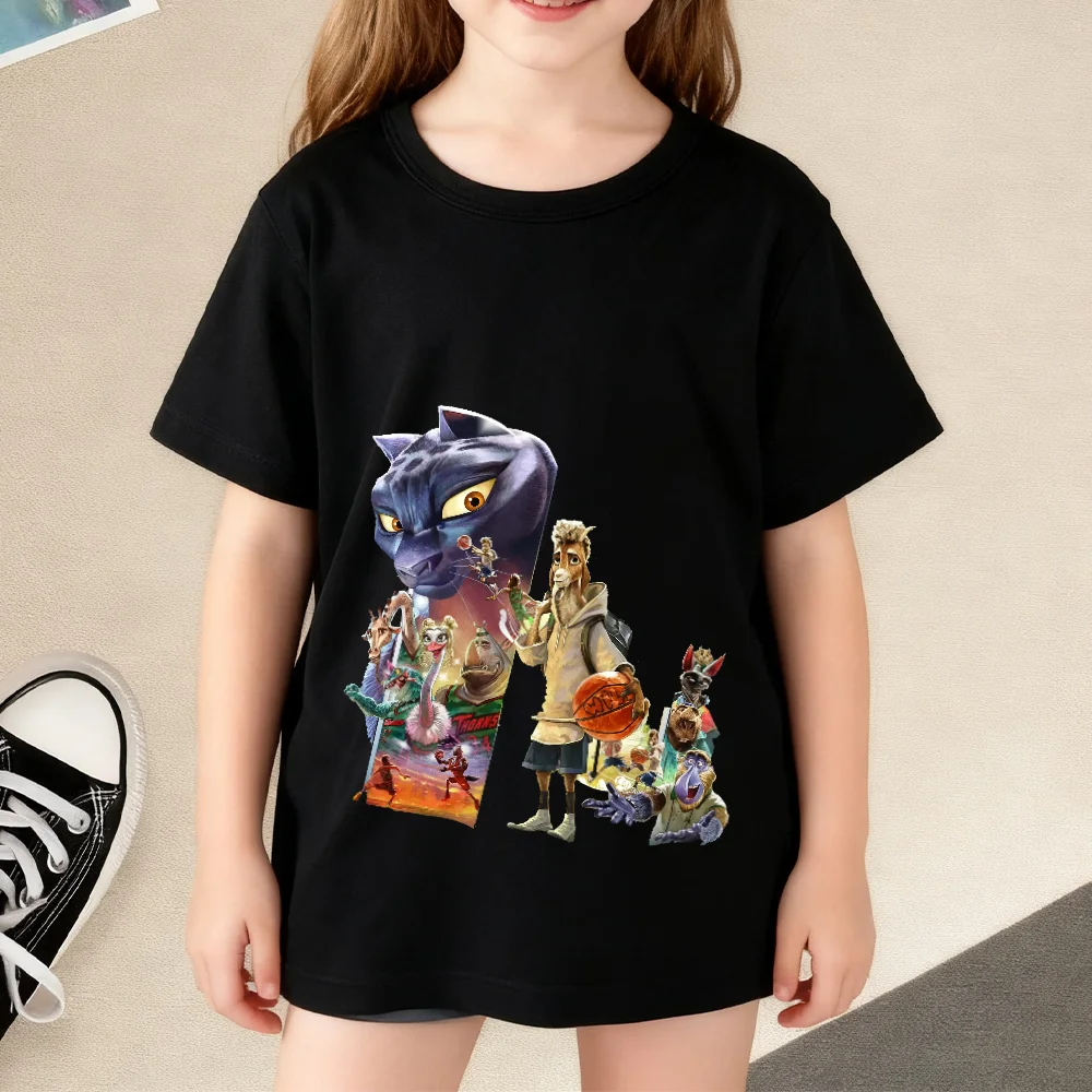 Anime Movie GOAT Kinder-T-Shirt, lässige Mode, Baumwolle, Ziegen-T-Shirt für Kinder, Cosplay-Kleidung, T-Shirt Will Harris Jett Fillmore
