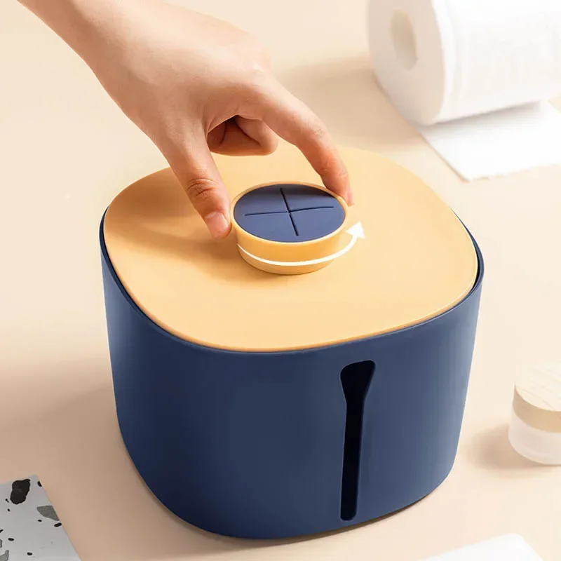 Wall Mounted Toilet Paper Holder Waterproof Toilet Roll Dispenser Disposable Face Towel Storage Box Bathroom Accessories