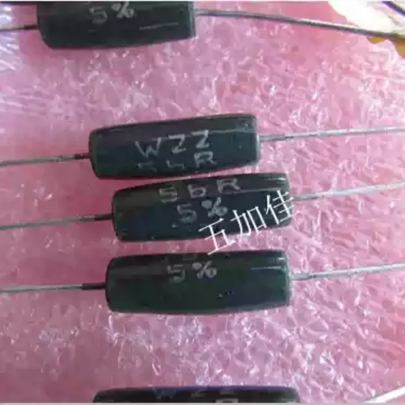 10-100pcs W22 56R 56 Ω 7W 5% British enamel resistance