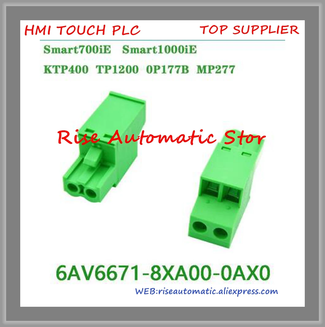 6PCS/LOT 6AV6671-8XA00-0AX0 New 2 Pin Power Cable Terminal