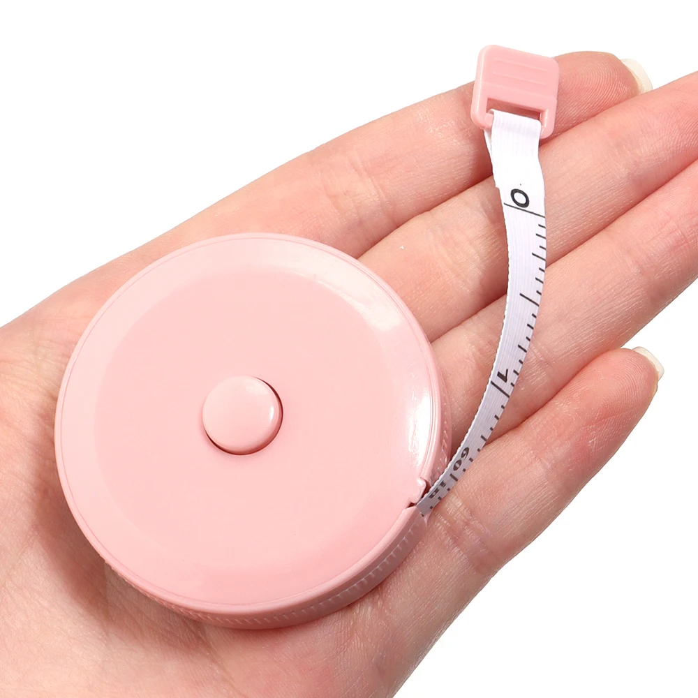 1.5M Flexible Measurement Ruler For Body Measuring Tools Tailor Craft Retractable Tape Measure Double Scale Body Sewing