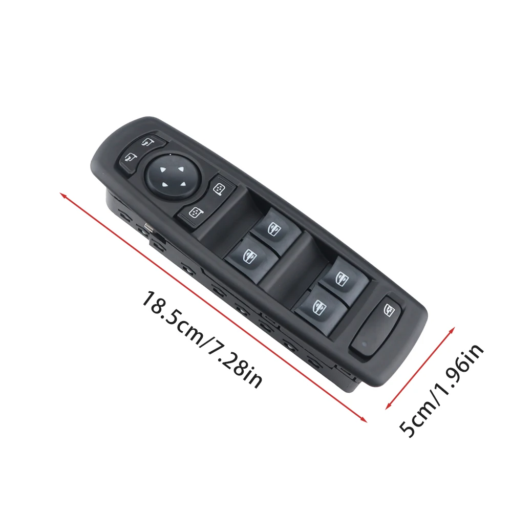 Elektrischer Fensterheberschalter für den linken Fahrer für Renault Fluence Megane 3 Laguna 3 2008–2016, Autozubehör 254000015R 25400-0015R – Detail 10