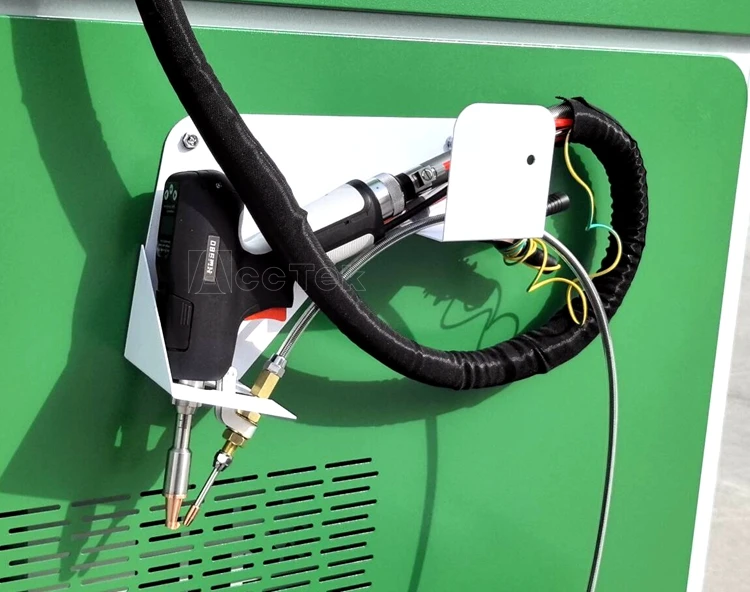 

Лазерный сварочный аппарат AccTek 3000 Вт 3-в-1, 380 В, многофункциональный, ручной, для лазерной очистки, сварки и резки