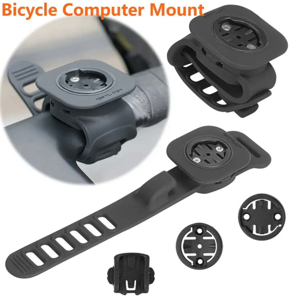 Silicone Bicycle Computer Bracket Code Meter Holder Road Bike MTB Extension Bracket For Garmin Bryton WAHOO