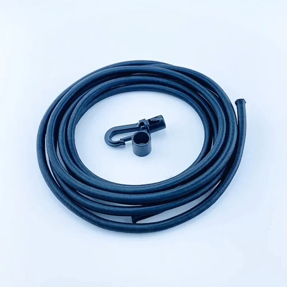 1Set Shock Cord Bungee Cord Kit Elastic Rope Hook for Kayak Boat Tent Pole Multipurpose Outdoor Camping Hiking Fixing Supplies