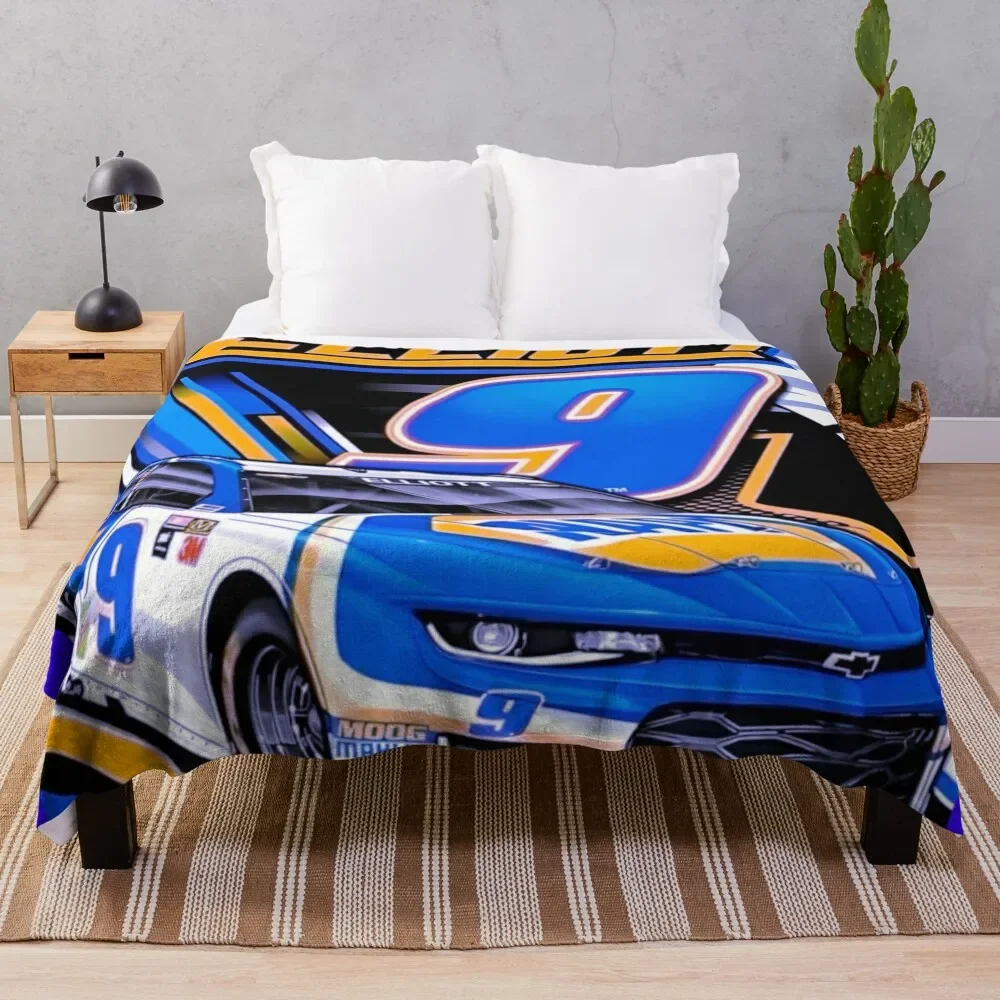 

Chase elliott Throw Blanket Soft Breathable Blanket for Night Sleeping