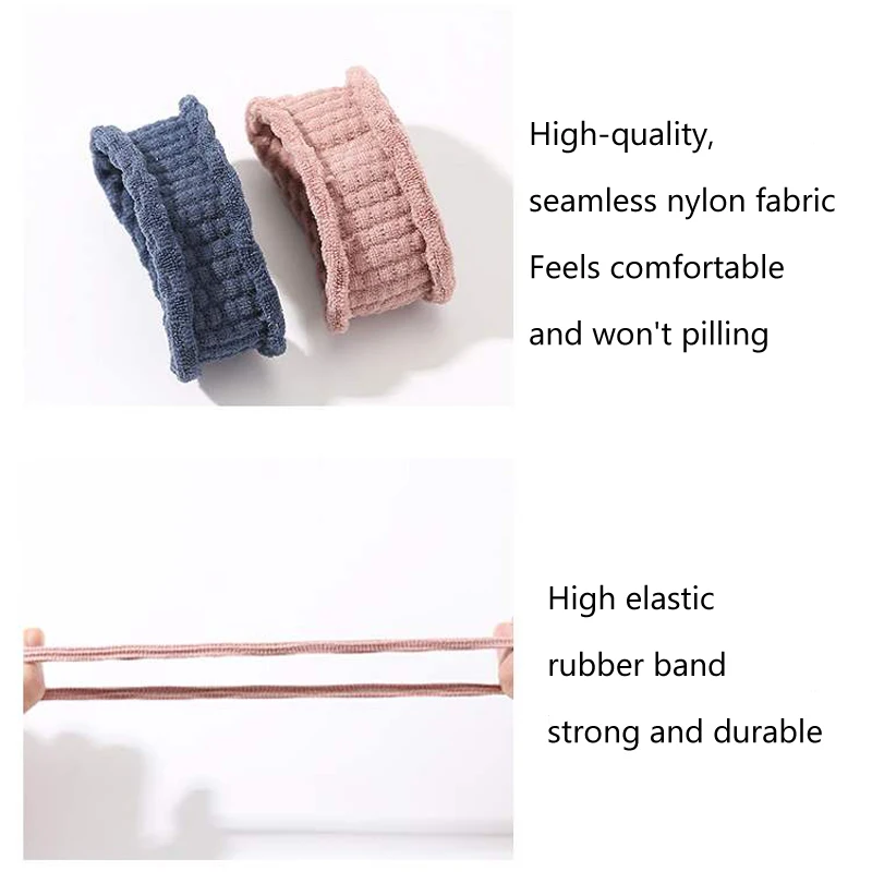 20PCS Women Girls Simple Basic Elastic Hair Bands Ties Scrunchie Holder Rubber Bands Fashion Headband Hair Accessories