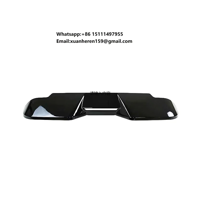 

Для Land Rover Defender 90/110 L663: Спойлер на крышу, глянцевый черный, высококачественный, задний, автомобильный внешний аксессуар