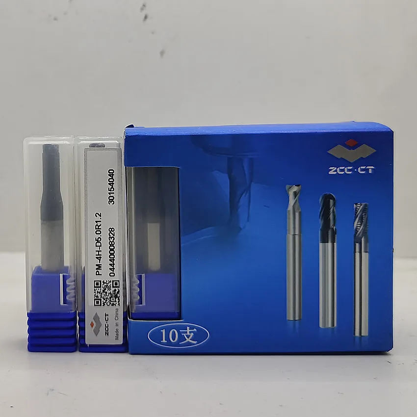 

PM-4H-D3.0R0.8/PM-4H-D4.0R1.0/PM-4H-D5.0R1.2/PM-4H-D6.0R1.0/PM-4H-D6.0R1.5 ZCC.CT CNC PM-4H 4T Four blade high feed End Mills
