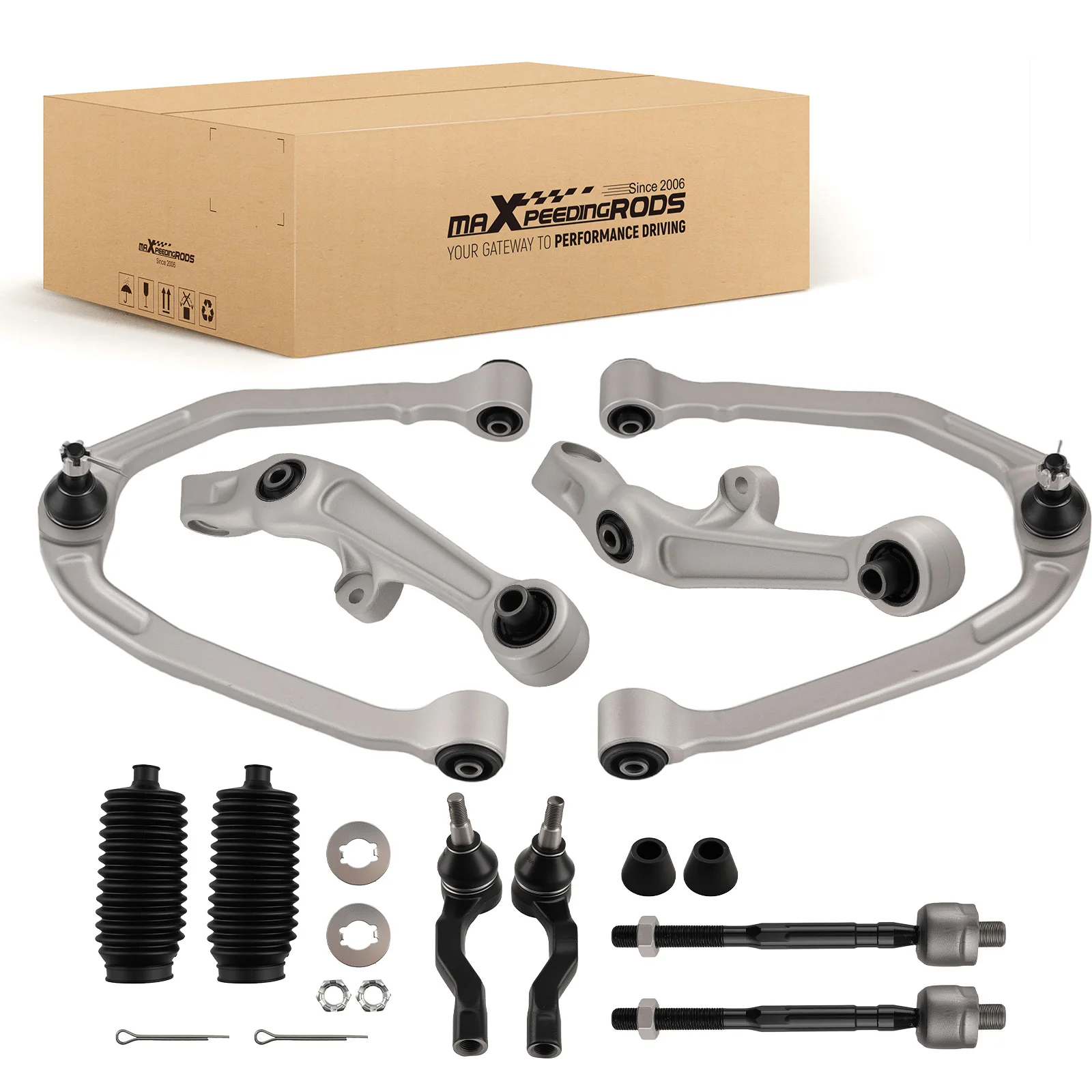 

Комплект из 10 передних нижних рычагов подвески для Nissan 350Z 2003-2009 RWD 2WD