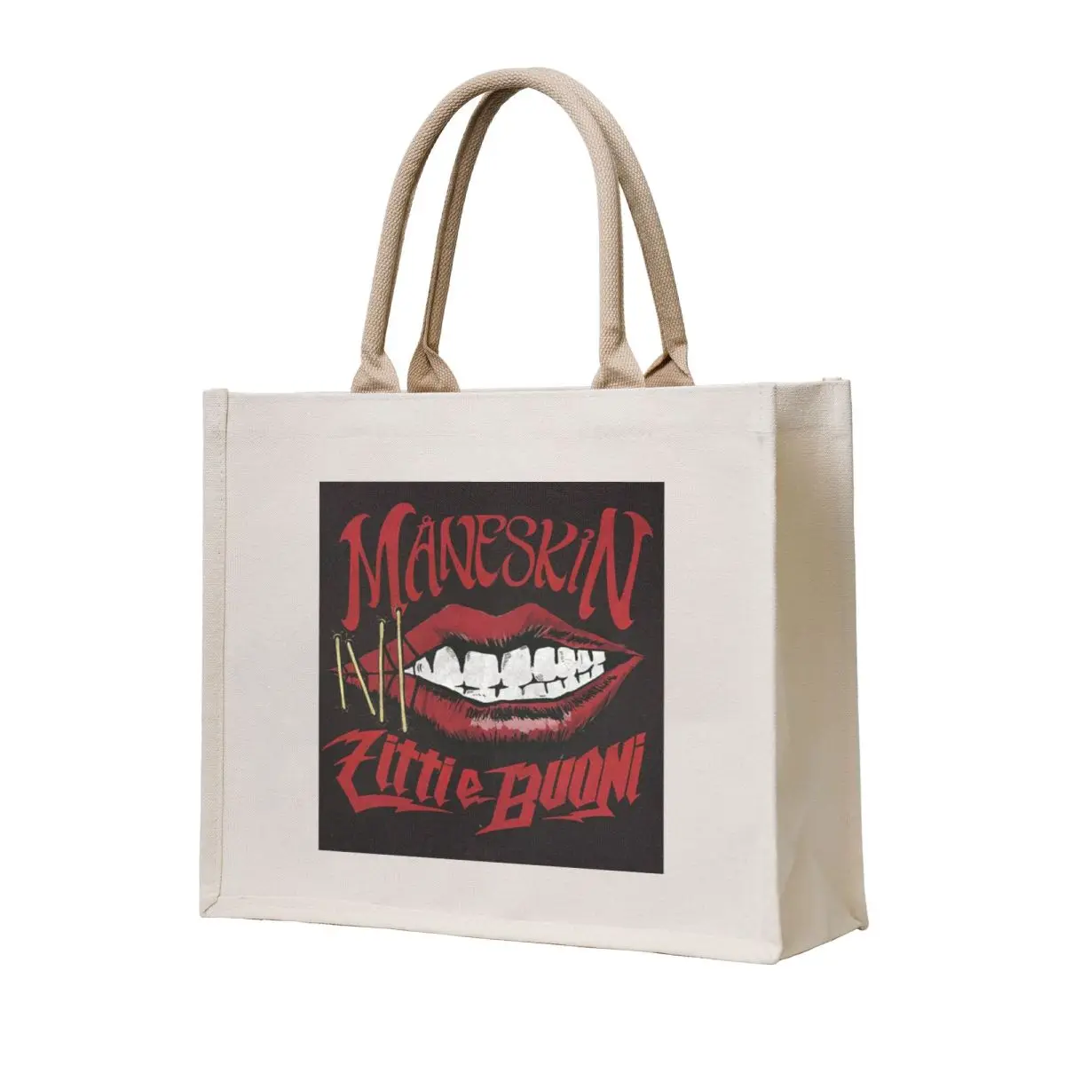 

Maneskin Tote Bag cute tote bag Cloth bag shoping custom tote