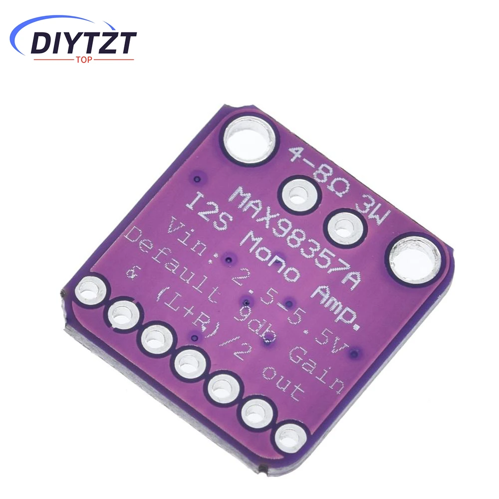 1/5PCS MAX98357 MAX98357A I2S 3W Class D Amplifier Breakout Interface I2S DAC Decoder for Audio