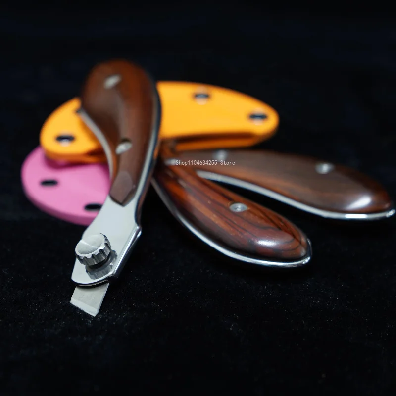 solid-wood-handle-portable-leather-half-round-knife-inclined-edge-push-type-manual-leather-diy-cutting-thinning-opening-sharp