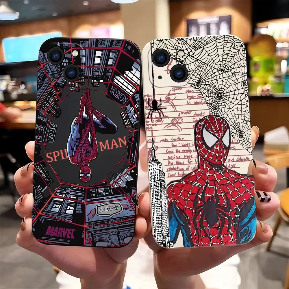 Phone Case For Samsung Galaxy A27 A17 A37 A57 F06 M16 A26 A56 A36 A35 A55 A25 A54 A34 4G 5G Cool Spiders Mans