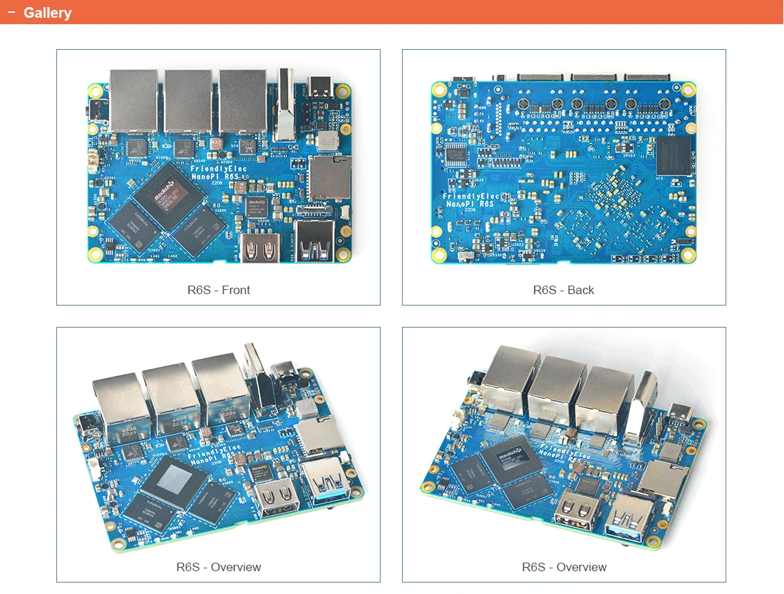 Friendly ELEC NanoPC-T6 Development Board Octa-Core Open Source Rexchip RK3588 Edge Computing Android 12Dual 2.5G Ethernet