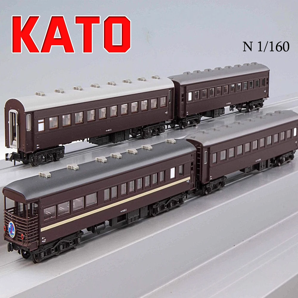 

KATO N 1/160 модель поезда 10-1893 JR West Japan Mayte49 + четырехсекционная комбинированная модель поезда Old Coach, игрушка в подарок