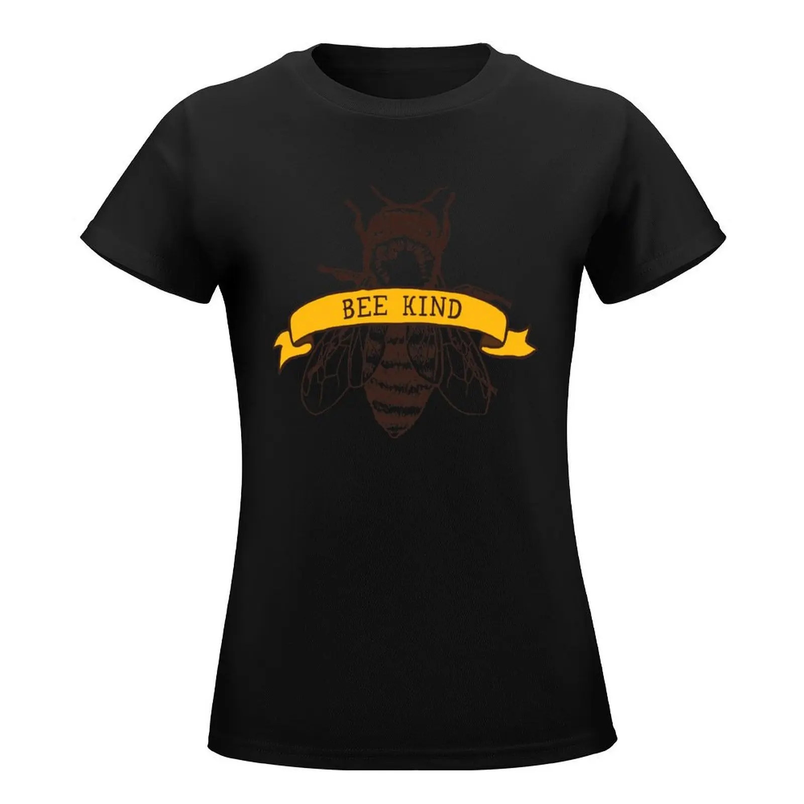 Bee Kind T-Shirt shirts graphic tees Short sleeve tee vintage clothes hippie clothes tight shirts for Women