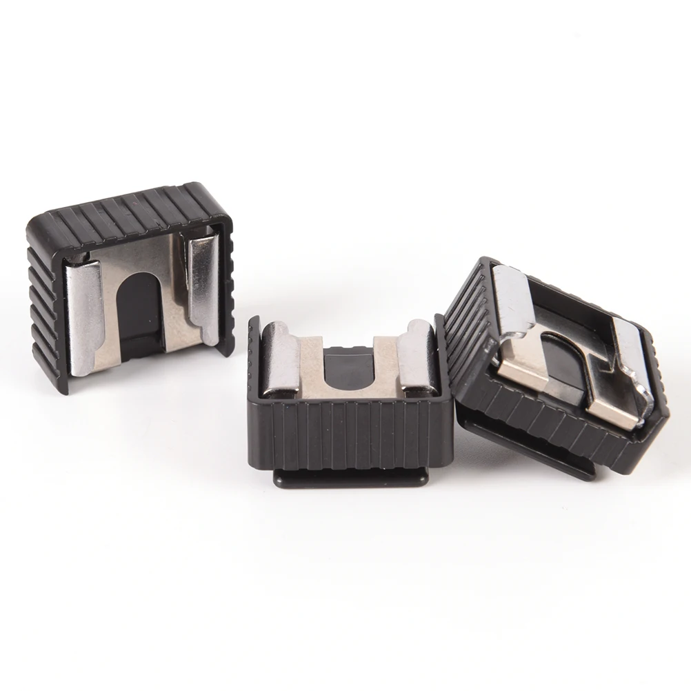 Flash Hot Shoe Mount Adapter Of 1/4" Screw Thread For Studio Light Stand Tripod For Canon 580EX II/580EX/550EX