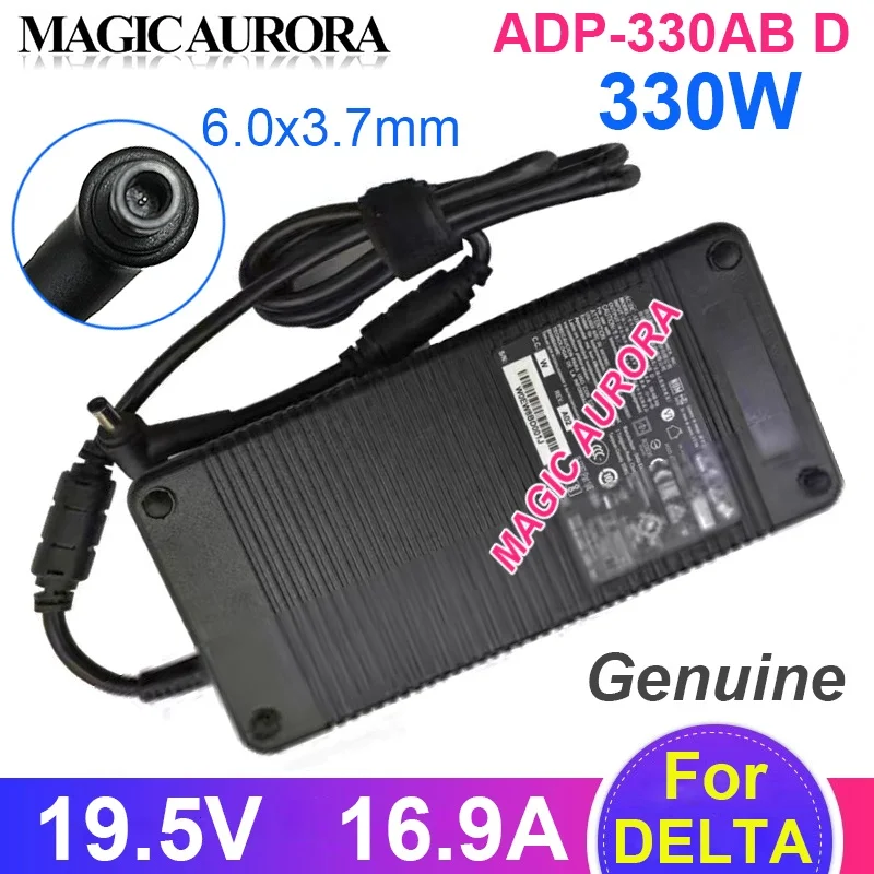 Original ADP-330AB D Power Adapter 19.5V 16.9A 330W 6.0x3.7mm Power Supply for DELTA Laptop Charger New