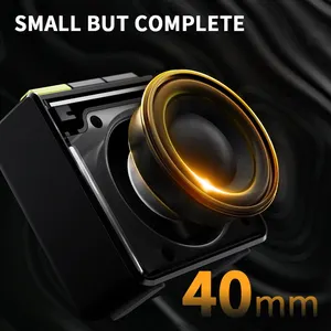 ENTIFIER MP85 Tragbarer Bluetooth -Lautsprecher Camping -Wanderlautsprecher Stereo drahtlos 70 g Licht 8H wasserdichte Fortpflanzung 8 Hauptdrahtungsbetriebsbetrag - №4