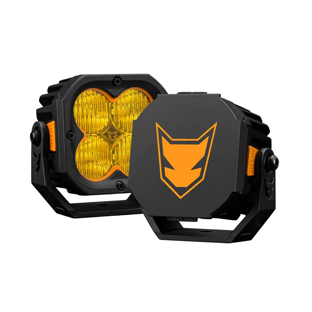 

LIGHTFOX IP68 Waterproof 3 Inch Combo Beam 90w Auxiliary Offroad Assembly Led Pod Light LED Work Light 4x4 Led Spot Light