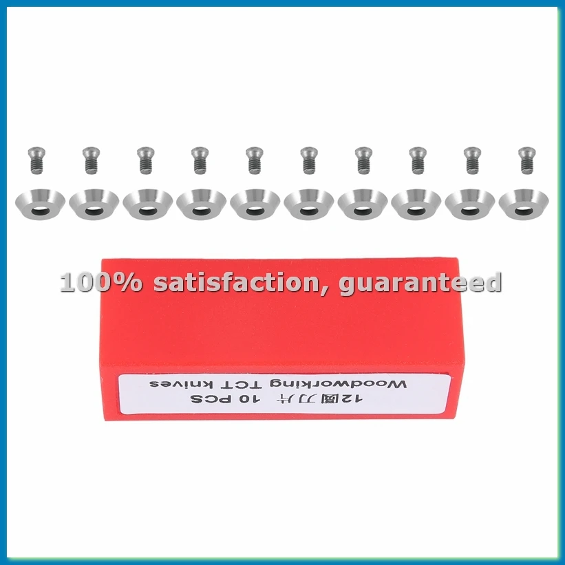 

Твердосплавные пластины Ci3 12x2.5 мм, сменные лезвия для токарных резцов, подходят для DIY токарных станков по дереву, 10 шт. - ABWY