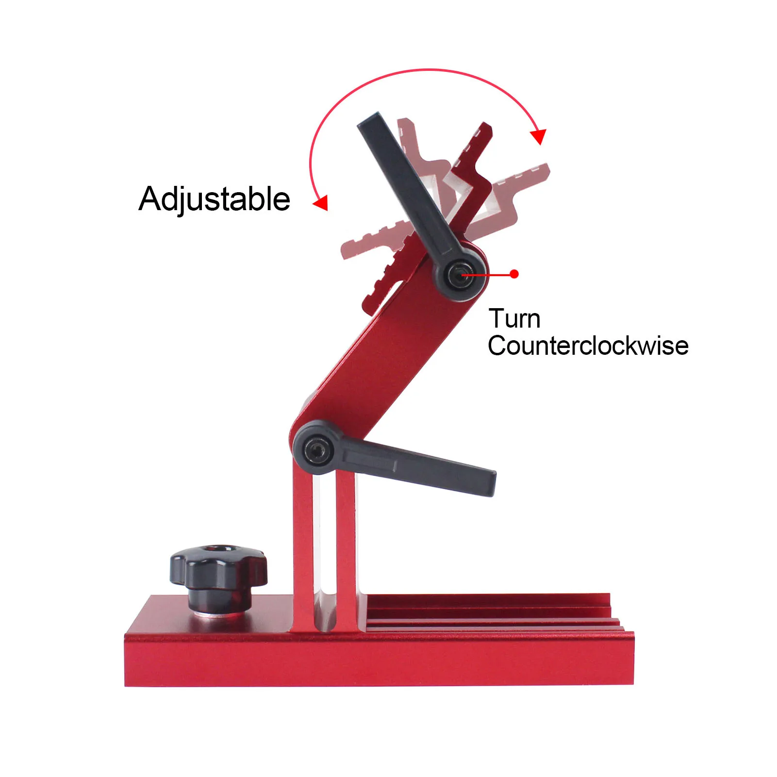 Regulowany przyrząd do ostrzenia narzędzi, regulowany przyrząd do ostrzenia narzędzi ze stopu aluminium do szlifierki stołowej/szlifierki 6-8 cali