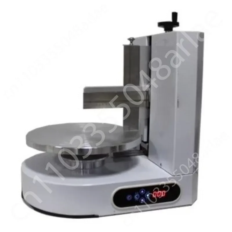 Automatic Birthday Round Cake Icing Decorating Cream Spread Plaster Smoothing Coating Smoother Cnc Frosting Fill Making Machines