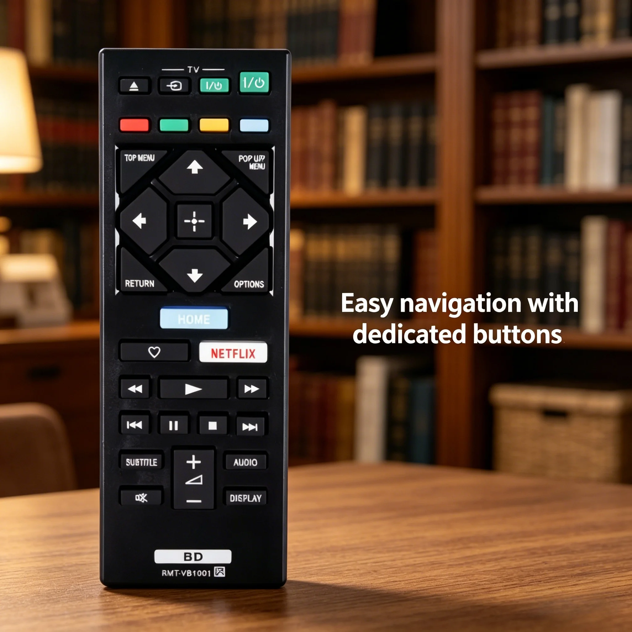 RMT-VB100U RMT-VB201U Blu-Ray Player Remote Control Replacement Compatible with Sony BDP-BX350 BDP-BX550 BDP-BX6500 BDP-S1500