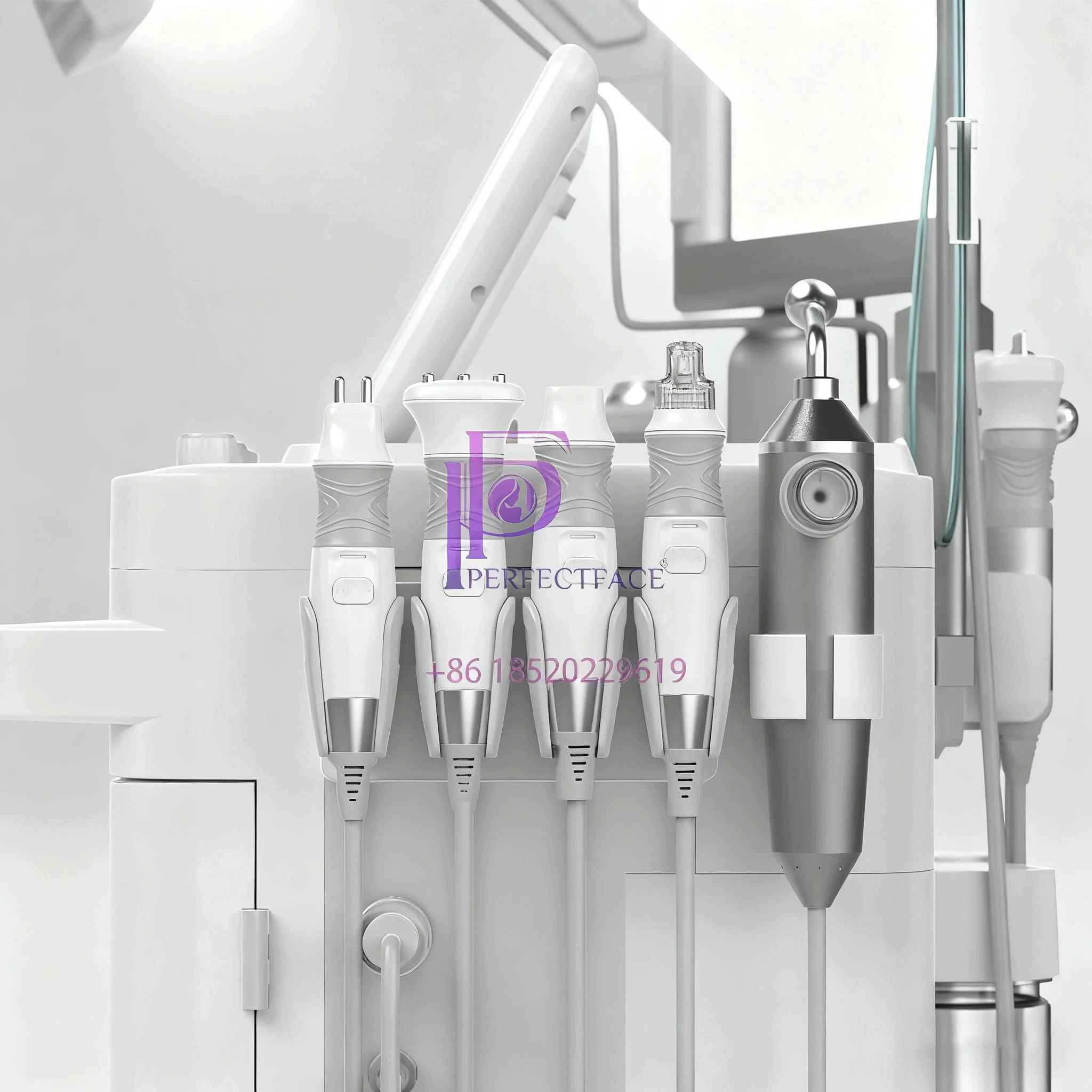 เครื่องไฮโดรเดอร์มาเบรชั่น อุปกรณ์ดูแลผิวหน้า ทำความสะอาดล้ำลึก ฉีดออกซิเจน ฟื้นฟูผิว ใช้ได้ทั้งในร้านเสริมสวยและที่บ้าน