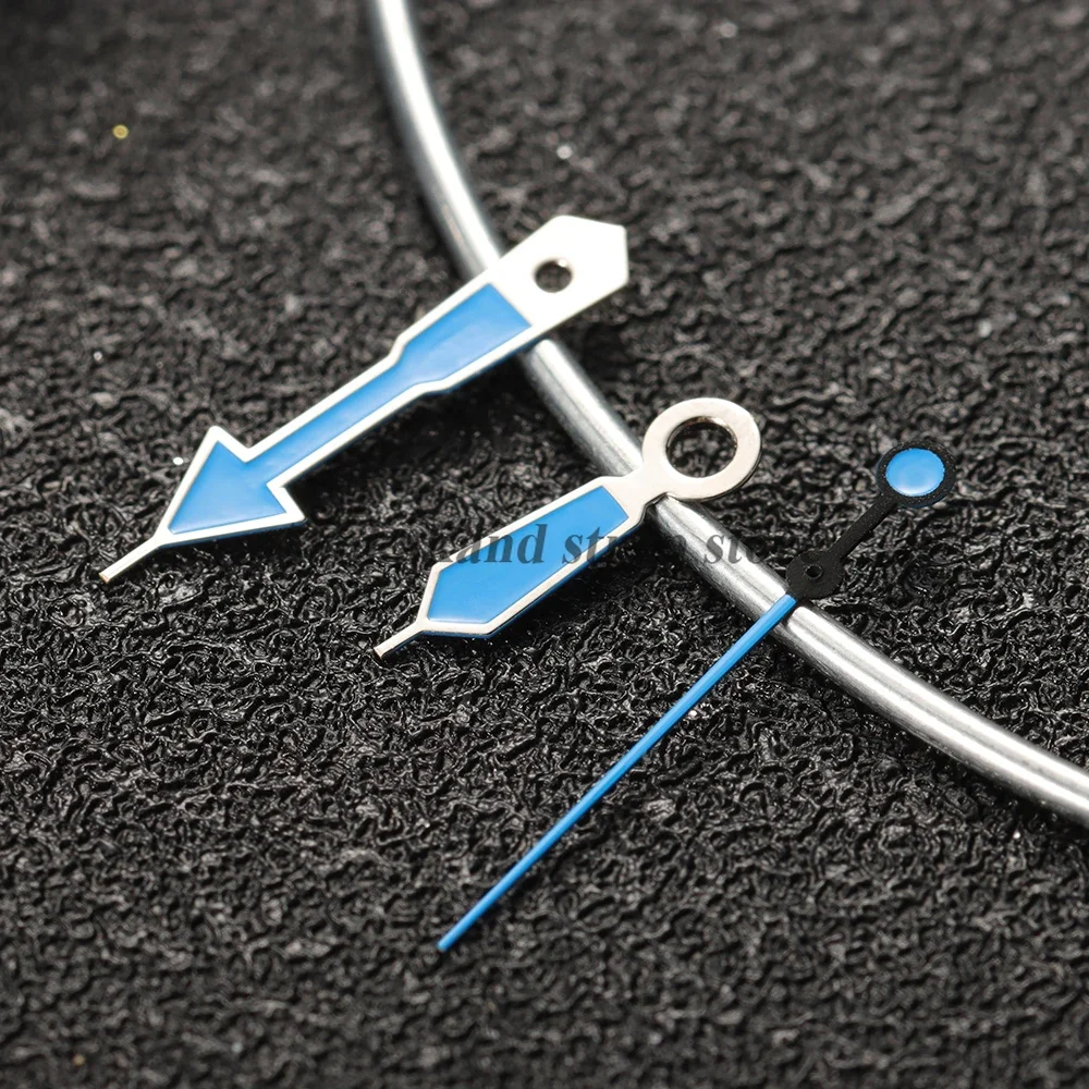 Per NH35 NH36 lancetta dell'orologio blu nero bianco rosso giallo lancette dell'orologio accessori per NH35 NH36/4R/7S movimento orologi puntatori