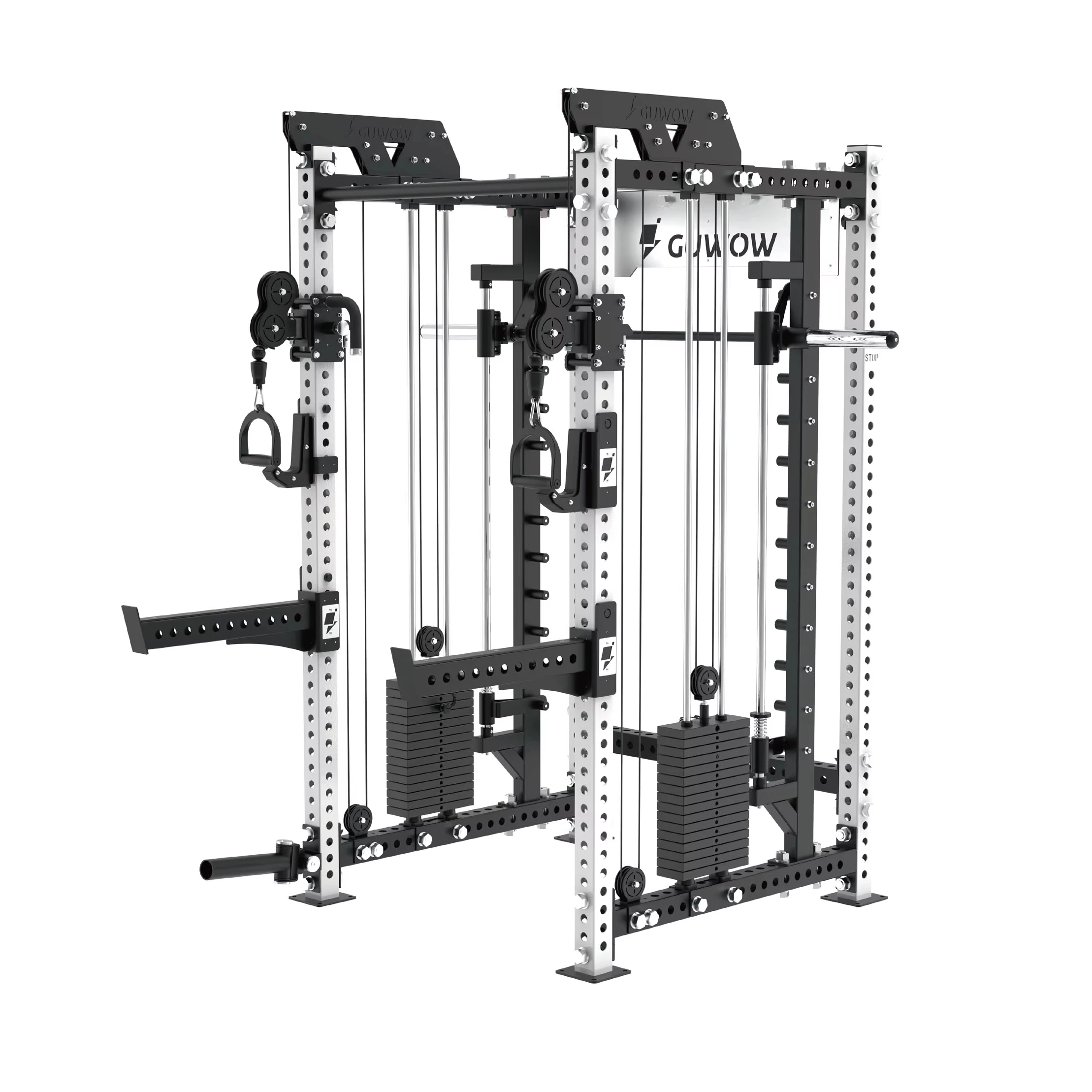 All-in-One Home Fitness Trainer Multifunctional Multifunctional Small Smith Machine for Bodybuilding Sports Chest