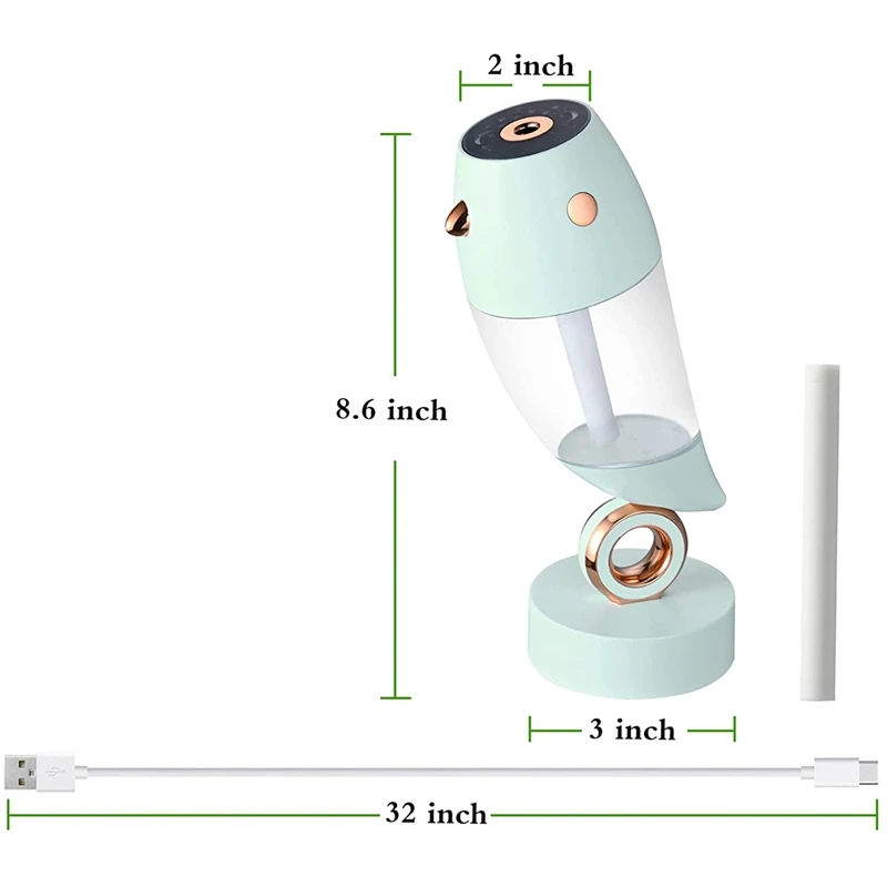 Увлажнитель воздуха Настольный портативный с проекцией звездной ночи