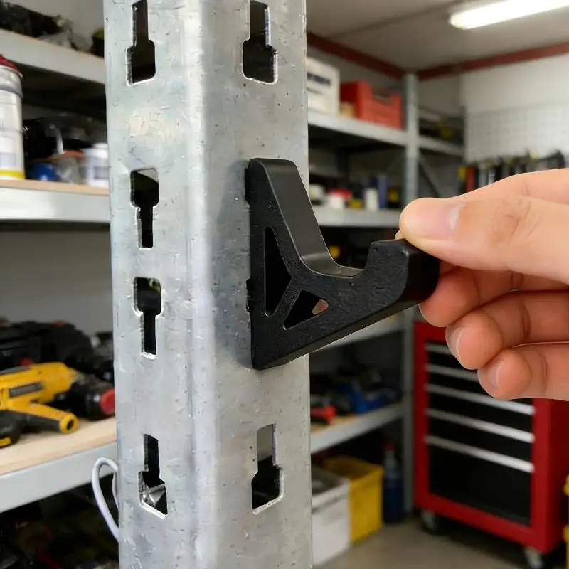 2Pcs Heavy-duty Shelving Hook Ideal For Workshops, Garages And Home Offices, Expanding Storage Space, Utility Hooks