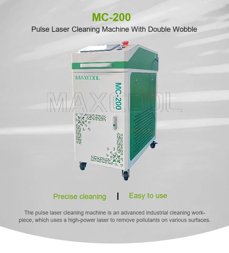 

No damage to the material Rust oil paint remover laser metal surface cleaning machine High Power 100w 200w 300w 500w 750w 1000w