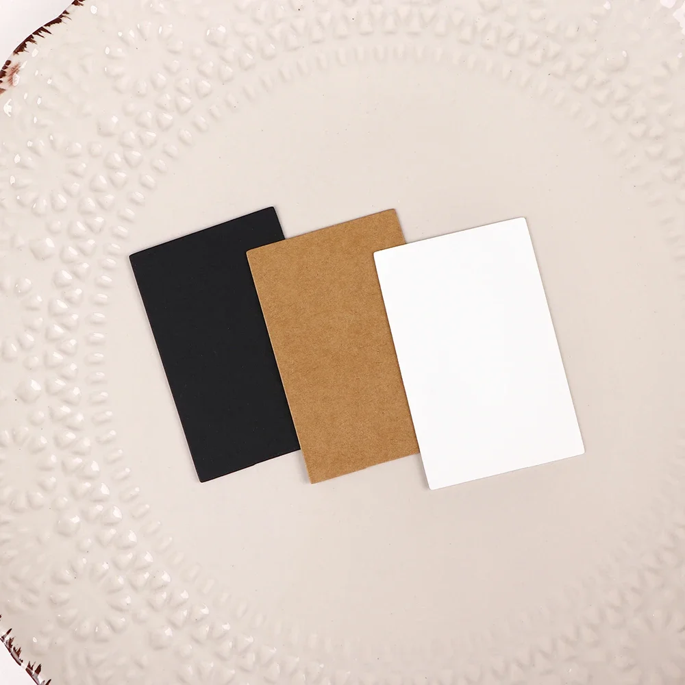 26 Arten 50 Stück Halskette Ohrringe Schmuck Display Kraft papier leere Karte Etikett Großhandel Verpackung handgemachte DIY Zubehör Lieferant – Detail 2
