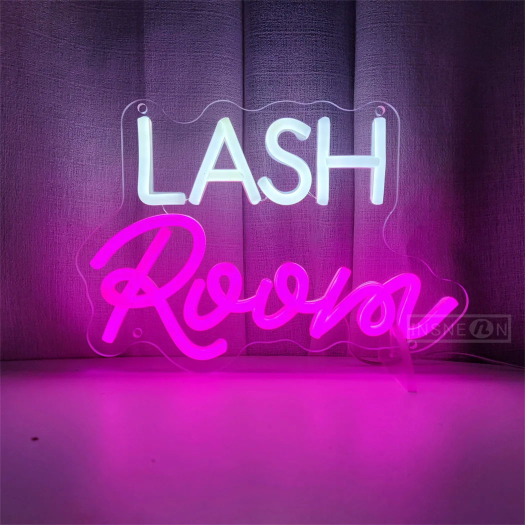 

Neon Sign LED Light Lash Room Beauty Salon Wall Decoration Business LED Signboard for Bedroom Shop Store Room Decor Neon Signs