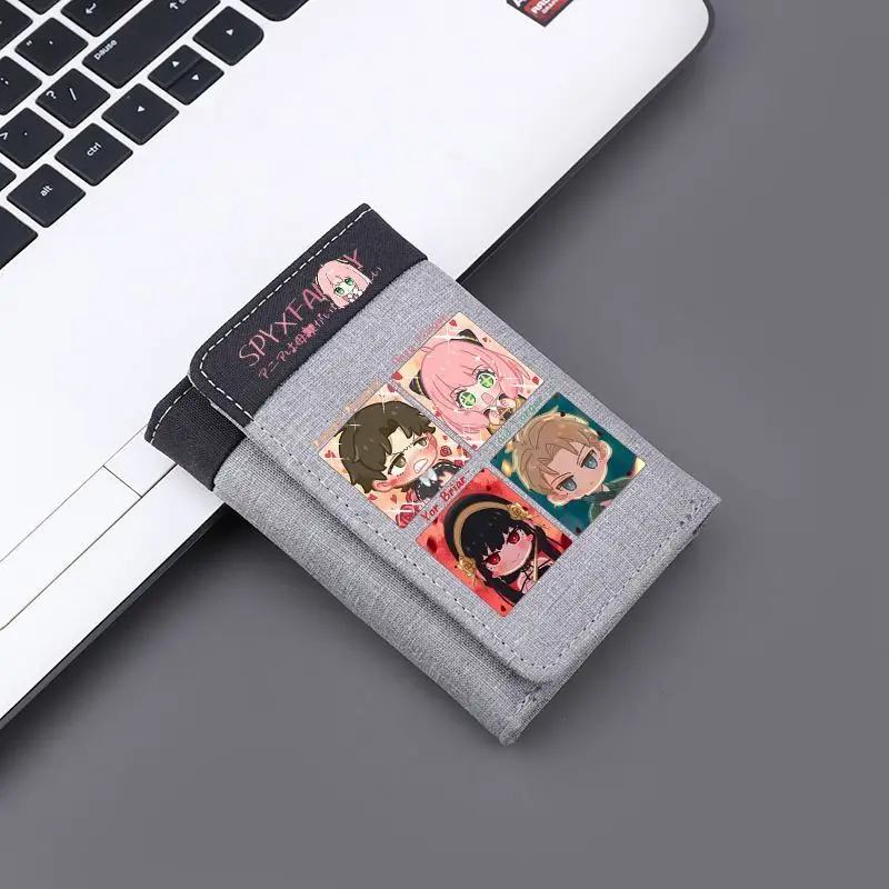 

Spy X Family Anime Merchandise Wallet Card Holder Combo Short Cute Aniya Yor Twilight Son Anime