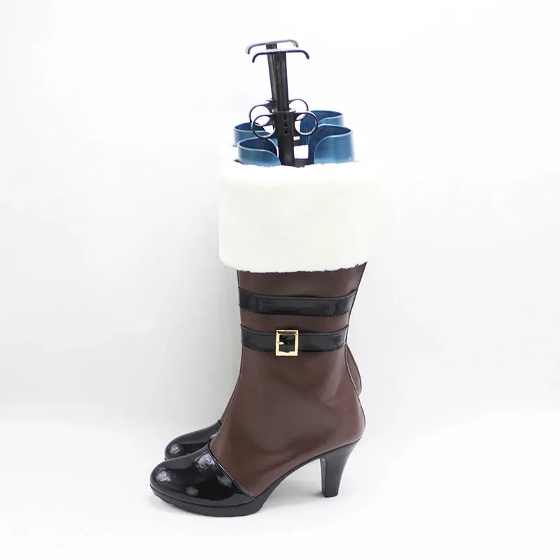 جديد أنيمي Vtuber Hololive Yukihana Lamy تأثيري أحذية أحذية هالوين اكسسوارات مخصص #4