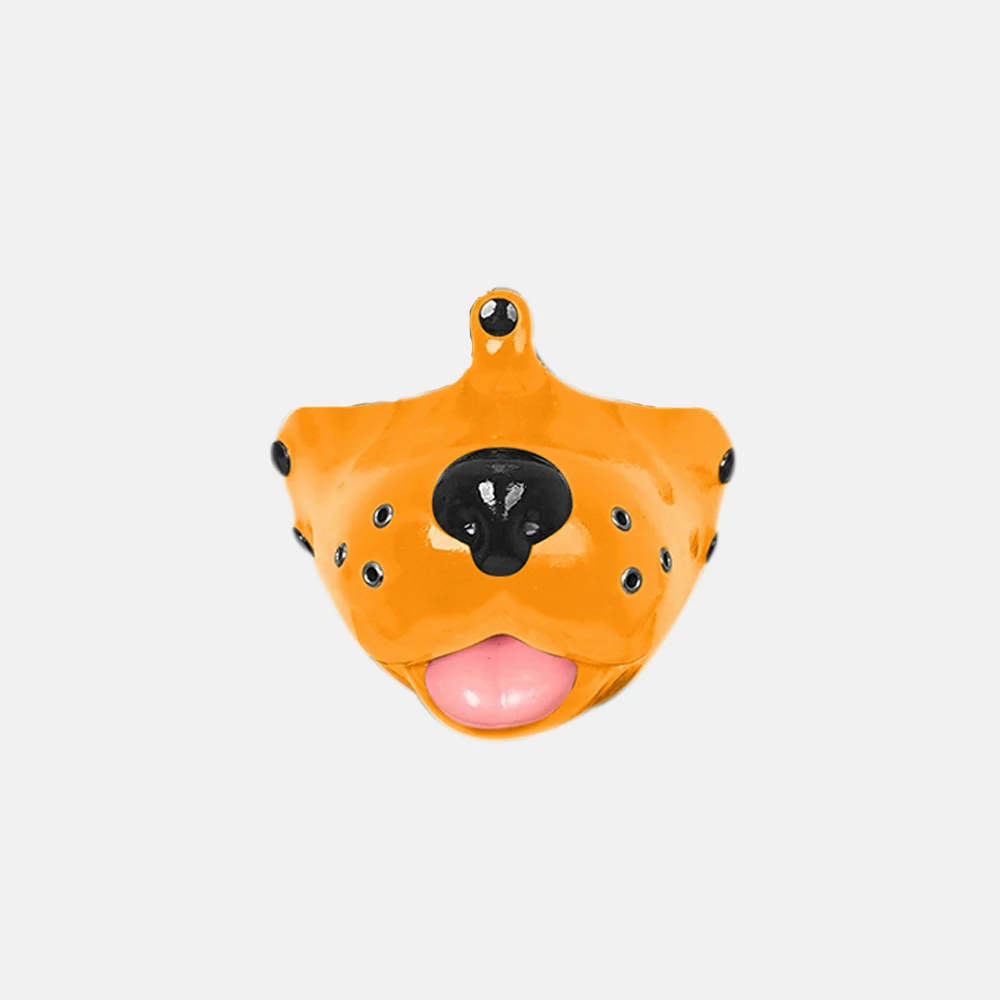 Furrjoi سيليكون العام الكلب كمامة قناع جرو دور اللعب بيغل الفم Masken ترقية اللاتكس المطاط