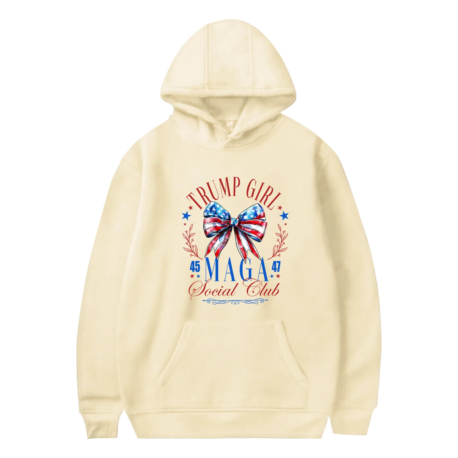 TP GIRL MAGA 45 47 Hoodies Unisex Men&Women Streetwear Hoodies Unisex