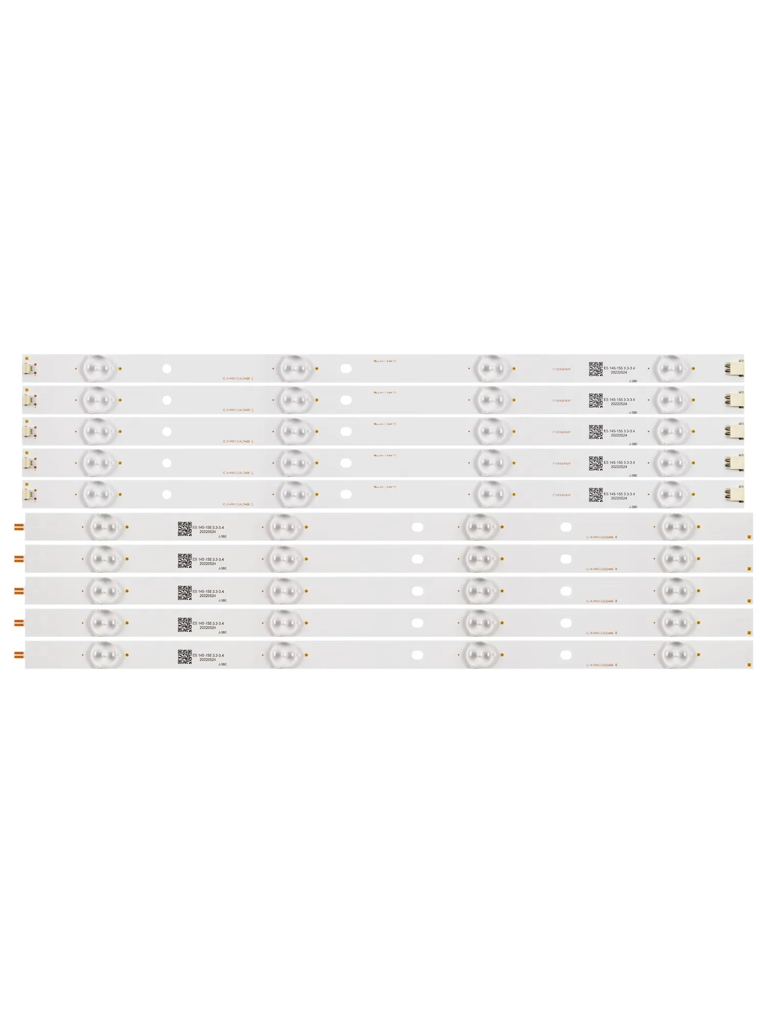 Applicable to Panasonic 43 inch TH-43C410K LCD TV backlight strip model IC-A-HWCC42D486