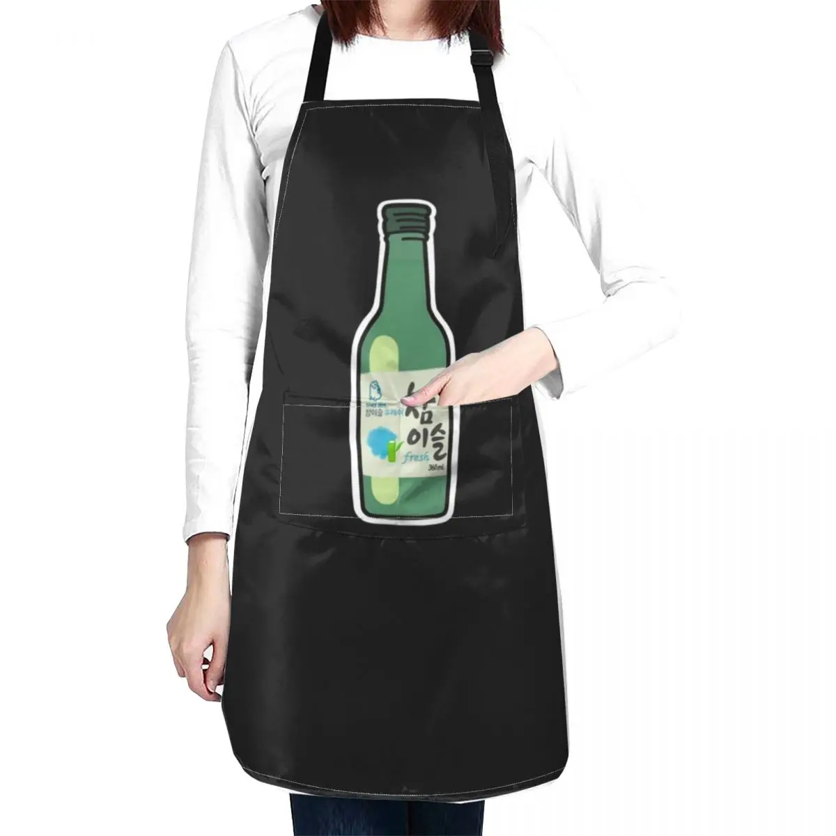 Soju Apron Kitchen Kawaii Accessories Home And Kitchen Ladies Apron