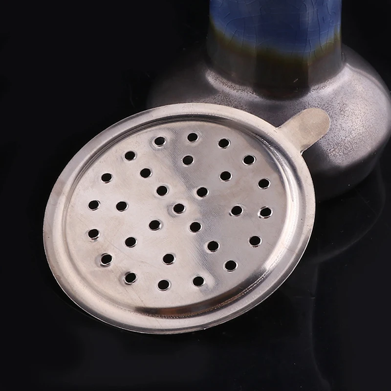 Arabian Hookah Accessories Silicone Smoke Pot Aluminum Alloy Chicha Carbon Partition Set Bowls for Smoking Shisha Head