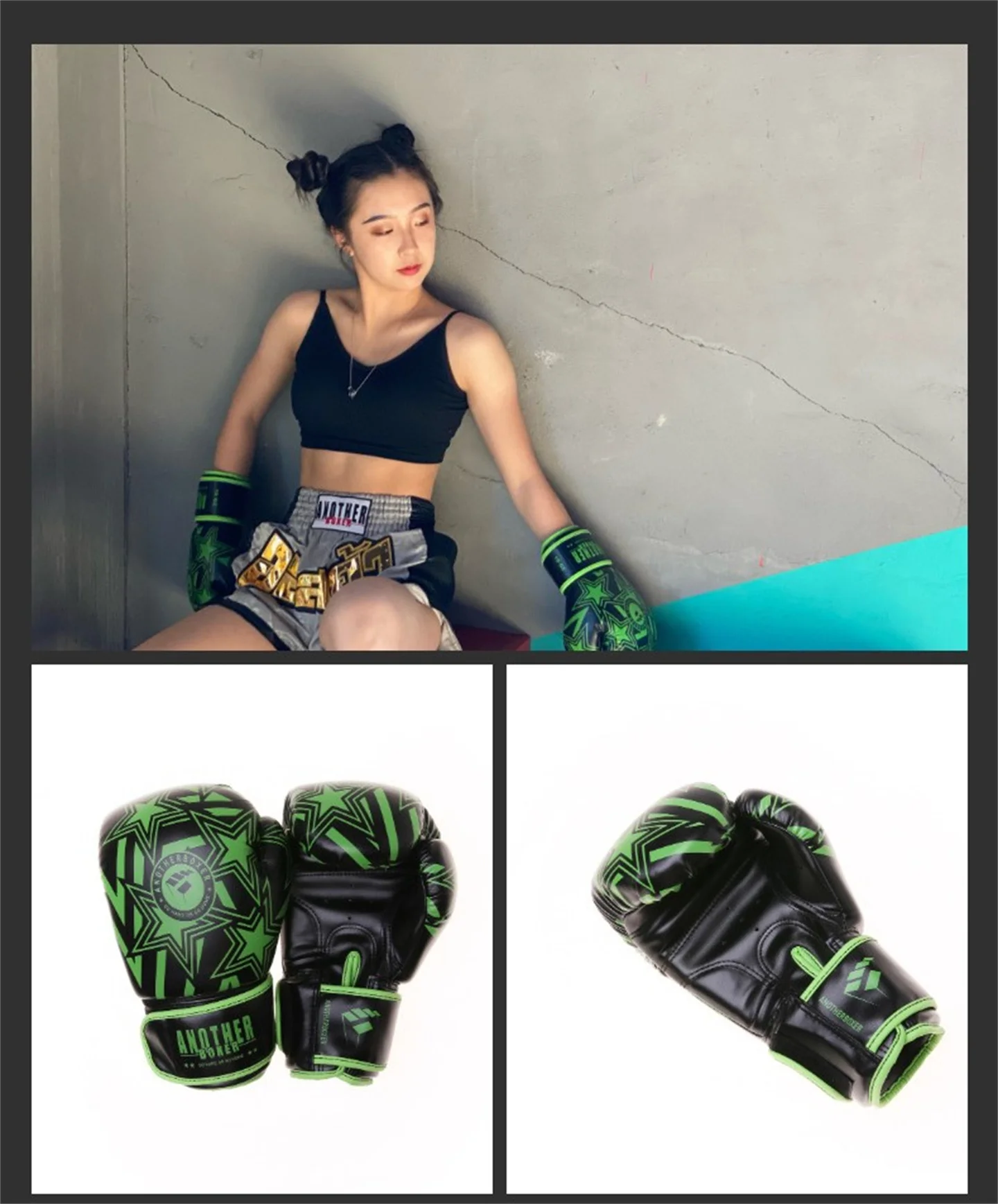 Adults Kids 4-14oz PU Leather Muay Thai Boxing Gloves Polyurethane Foam Gloves Men Women MMA Fighting Sanda Pugilism Gloves