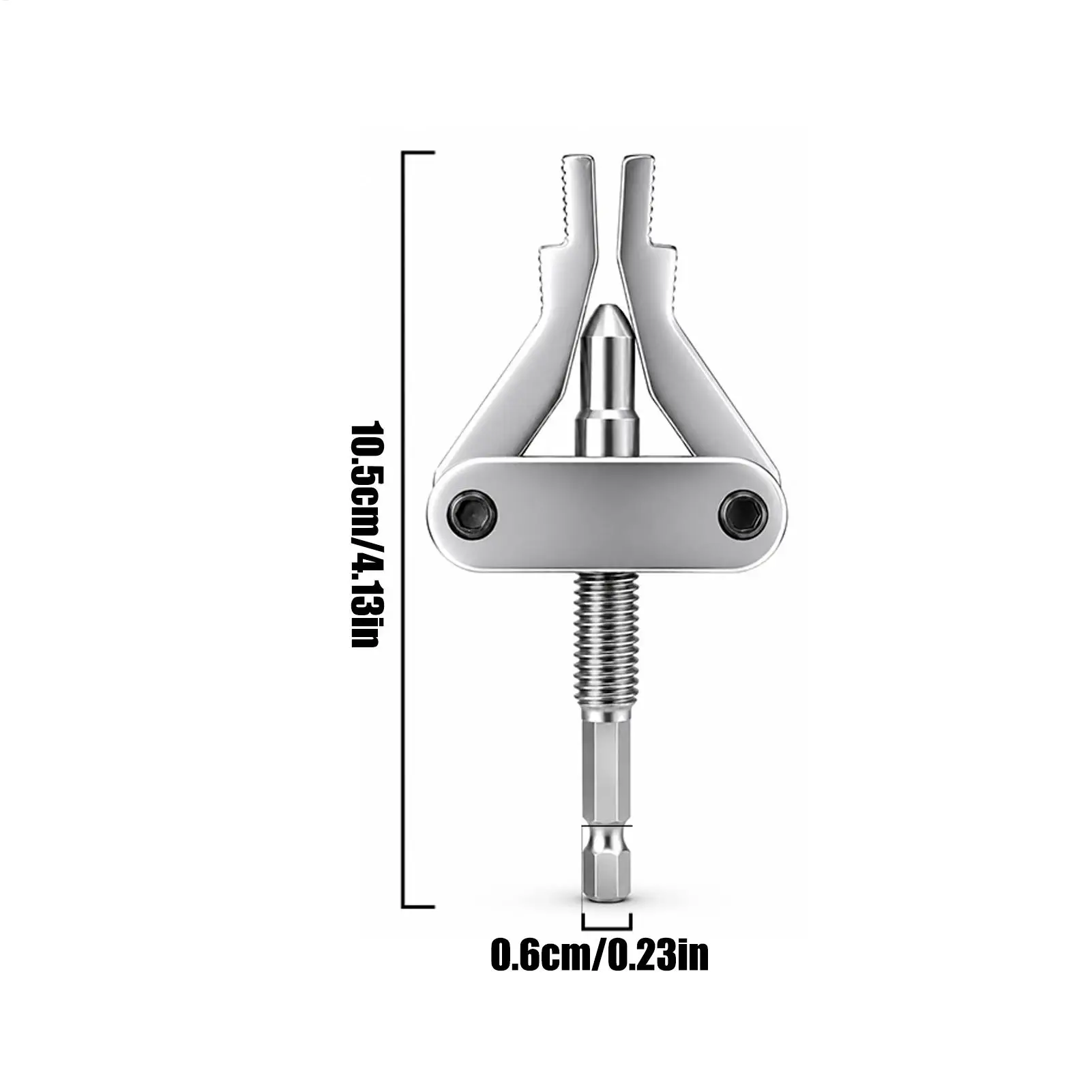 Pipe Extractor Tool Broken Thread Puller Hex Shank Power Drill for PPR PVC Plastic MPP Pipes DN20/25/32 1/2″ 3/4″ 1″ Inch